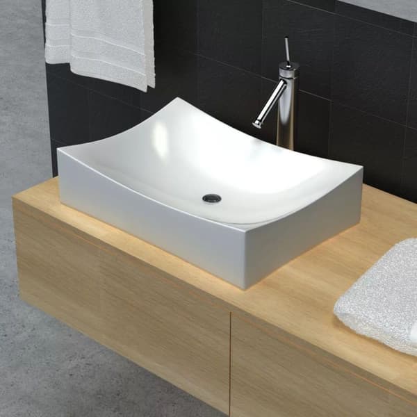 vidaXL Sink Storuman hvid