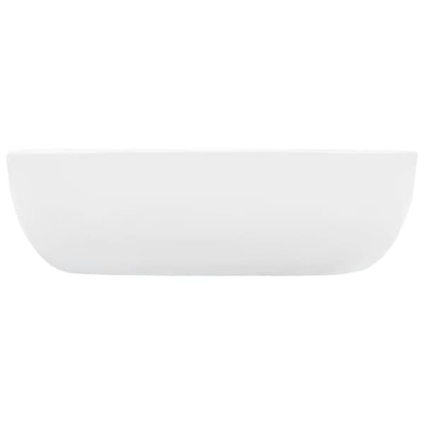 vidaXL håndvask 45,5 x 32 x 13 cm keramik hvid