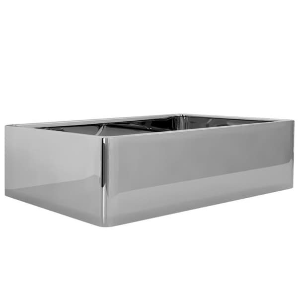vidaXL håndvask 41 x 30 x 12 cm keramik sølvfarvet