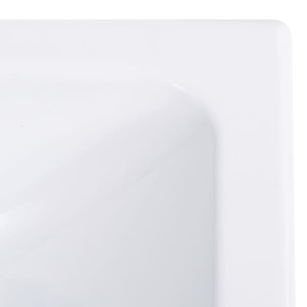 vidaXL håndvask 400x220x90 mm SMC hvid