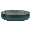 Miniatyrbilde 4 av 8: vidaXL Benkeservant turkis oval 59x40x14 cm keramikk