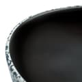 Miniatyrbilde 7 av 8: vidaXL Benkeservant svart og blå oval 47x33x13 cm keramikk