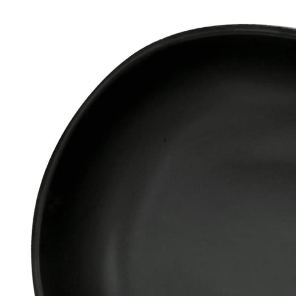 vidaXL håndvask til bordplade 59x40x14 cm oval keramik sort og blå