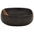 Miniatyrbild 5 av 8: vidaXL Handfat svart oval 59x40x14 cm keramik