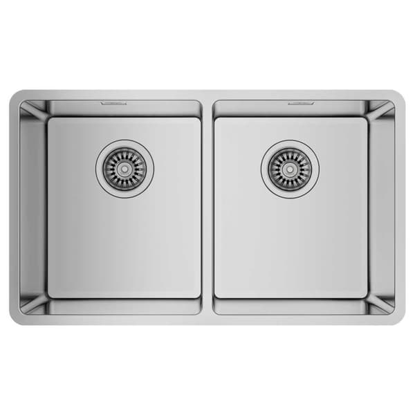 Teka Dobbelt Skål Belinea Rs15 2c 740 Silentsmart Rectangular Søvfarvet