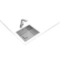 Pikkukuva 7 / 8: Teka Flexlinea Rs15 50.40 Rectangular Hopeinen