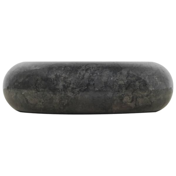 håndvask 40x12 cm marmor sort