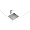 Miniatyrbillede 6 af 8: Teka Flexlinea Rs15 45.40 Rectangular Søvfarvet