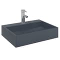 Miniatyrbilde 4 av 10: vidaXL Servant 50x38x11 cm mineralstøpt/marmorstøpt antrasitt