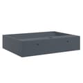 Miniatyrbilde 7 av 10: vidaXL Servant 50x38x11 cm mineralstøpt/marmorstøpt antrasitt