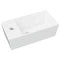 Miniatyrbild 2 av 2: Handfat vit 48x25x15 cm keramik