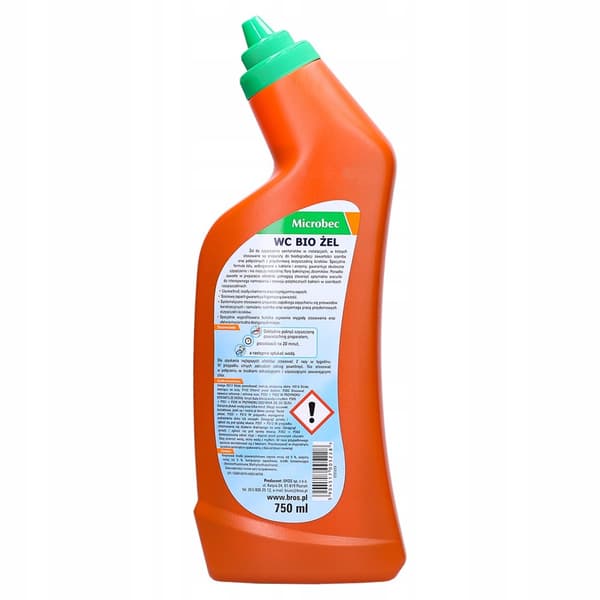 BROS MICROBEC WC BIO GEL UNDERSTØTTER DRIFT AF SEPTIKTANK 750 ml
