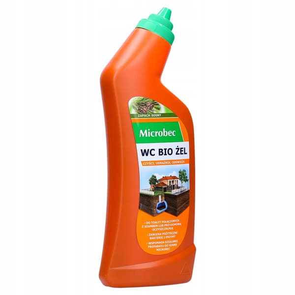 BROS MICROBEC WC BIO GEL UNDERSTØTTER DRIFT AF SEPTIKTANK 750 ml