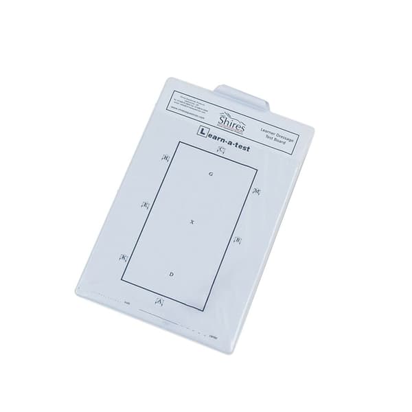 Shires Learner Dressage Test Board White One Size