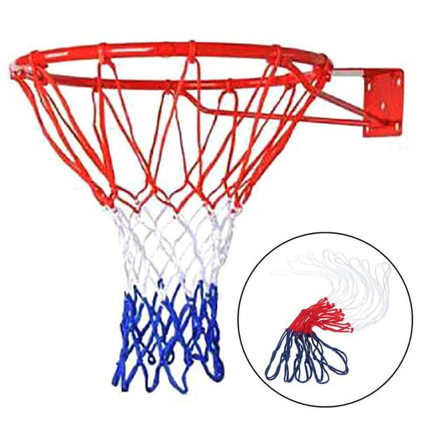 Nett til basketballkurv - nylon - flerfarget