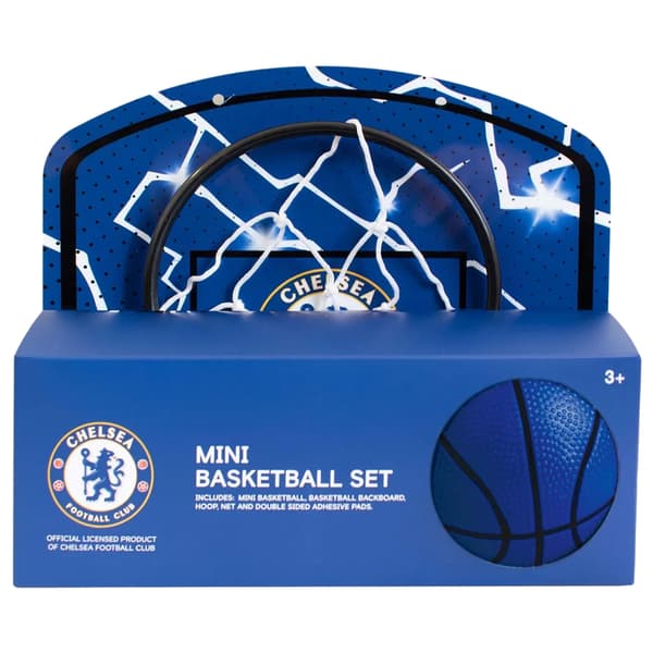 Chelsea FC Crest Mini Basketball Set