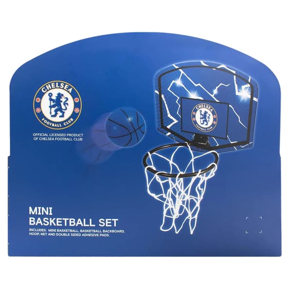 Chelsea FC Crest Mini Basketball Set