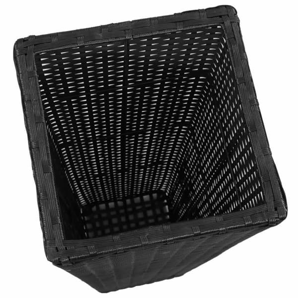 vidaXL plantekrukker 3 stk. polyrattan sort