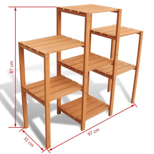 vidaXL Kukkateline 97 x 31 x 87 cm