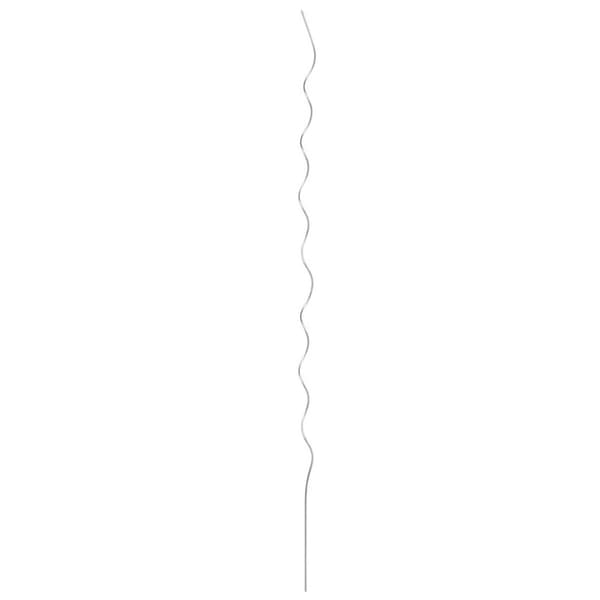 vidaXL Spiralformade växtstöd 20 st 170 cm galvaniserat stål