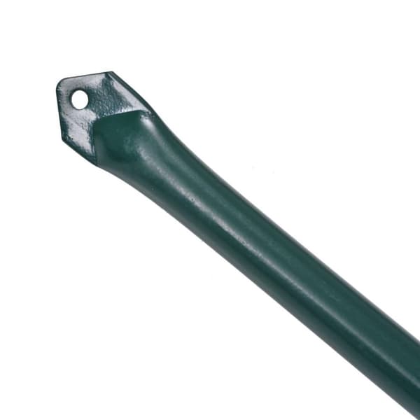 vidaXL plantestænger 10 stk. 1 m metal grøn