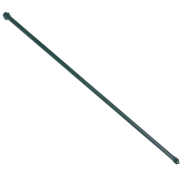 vidaXL plantestænger 10 stk. 1 m metal grøn