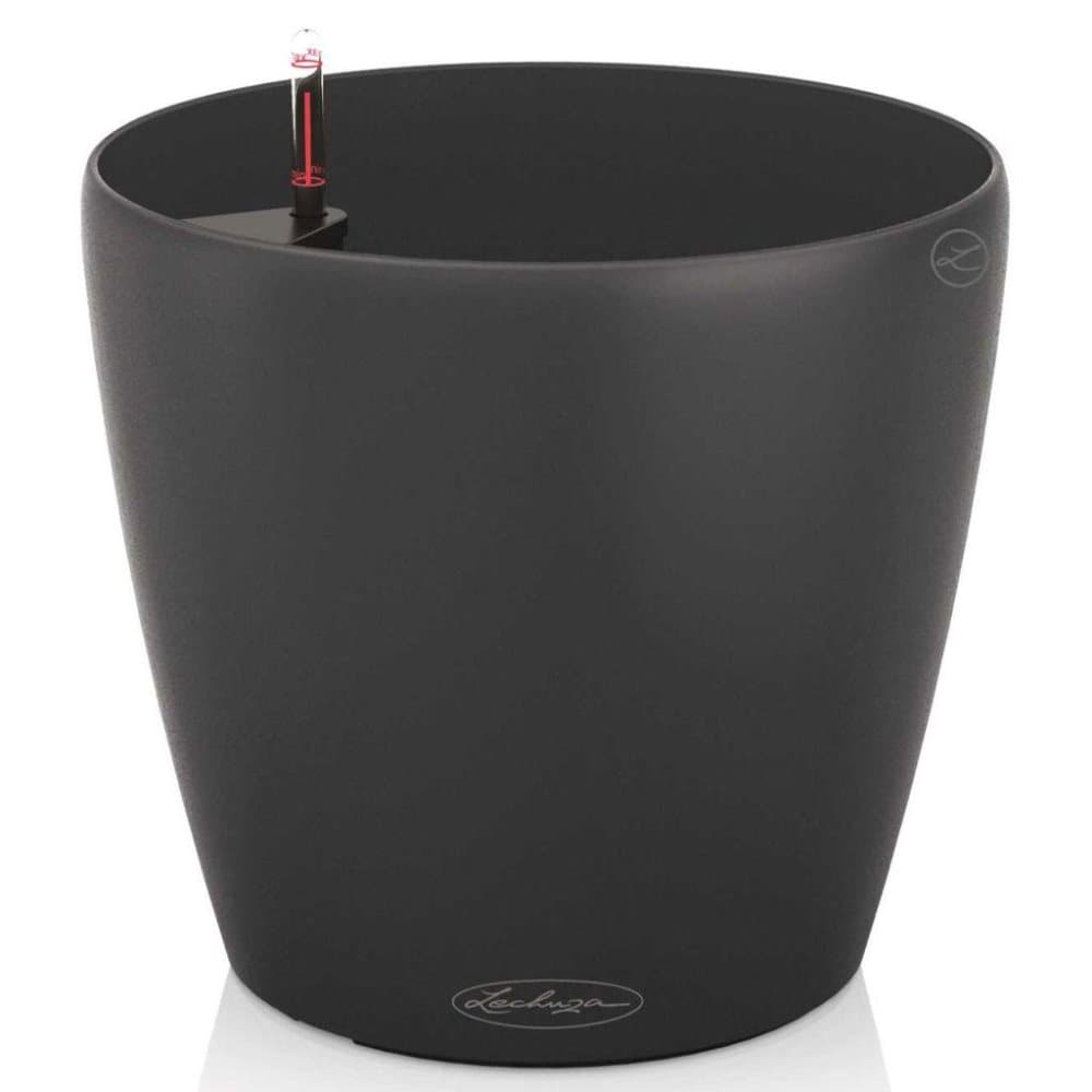 LECHUZA plantekrukke Classico Color 28 ALL-IN-ONE skifergrå 13204