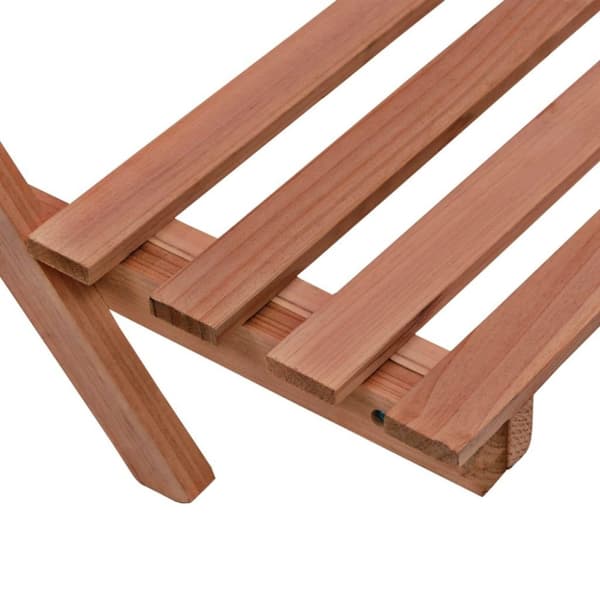 vidaXL plantestativ i 3 niveauer cedertræ 48 x 45 x 40 cm