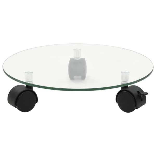 vidaXL Kasvirullakot 2 kpl karkaistu lasi 28 cm pyöreä