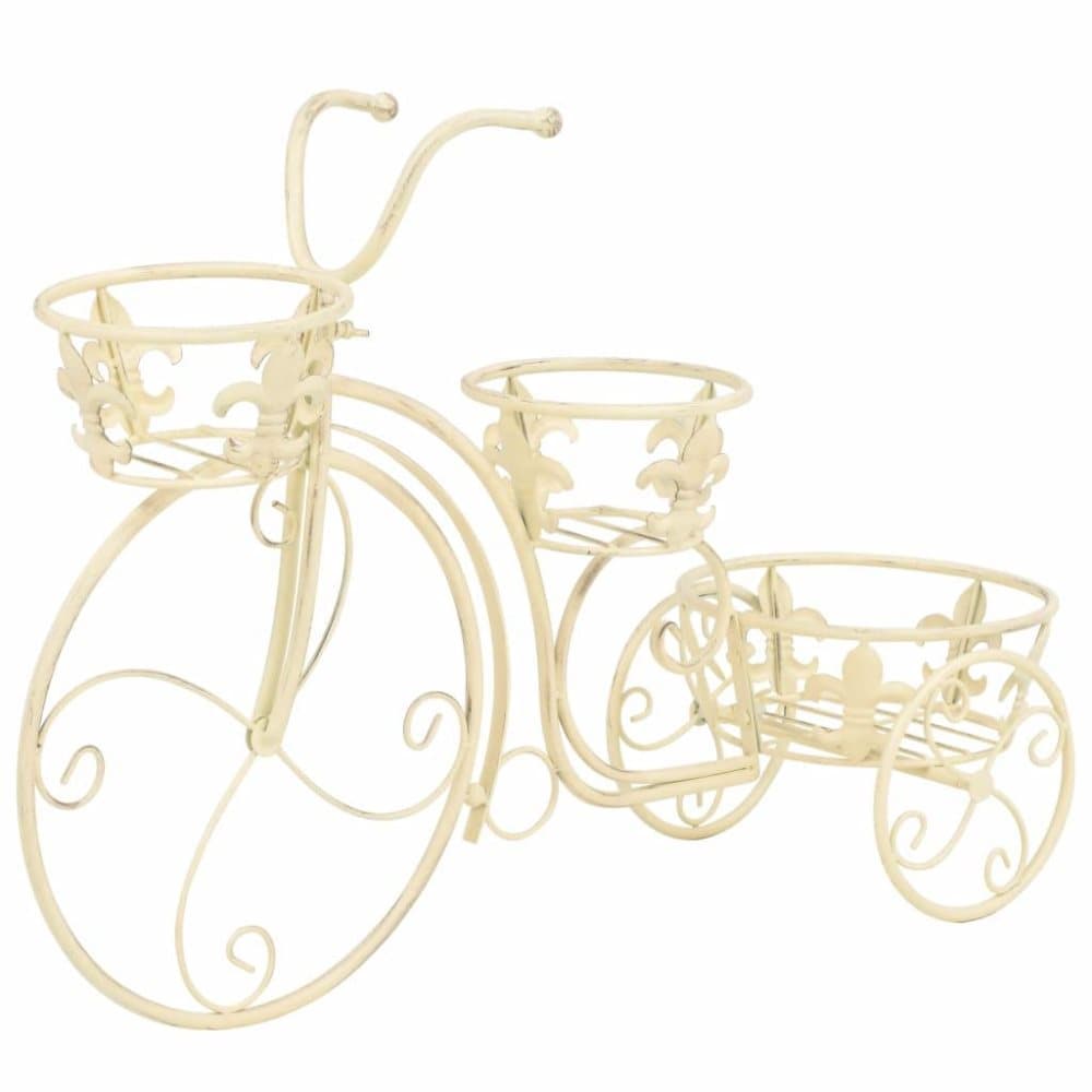 vidaXL Kukkateline polkupyörän muotoinen vintagetyylinen metalli