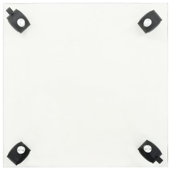 vidaXL plantevogn 2 stk. hærdet glas 35 x 35 cm firkantet
