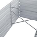 Miniatyrbillede 2 af 8: vidaXL forhøjet plantekasse 240x80x77 cm galvaniseret stål grå