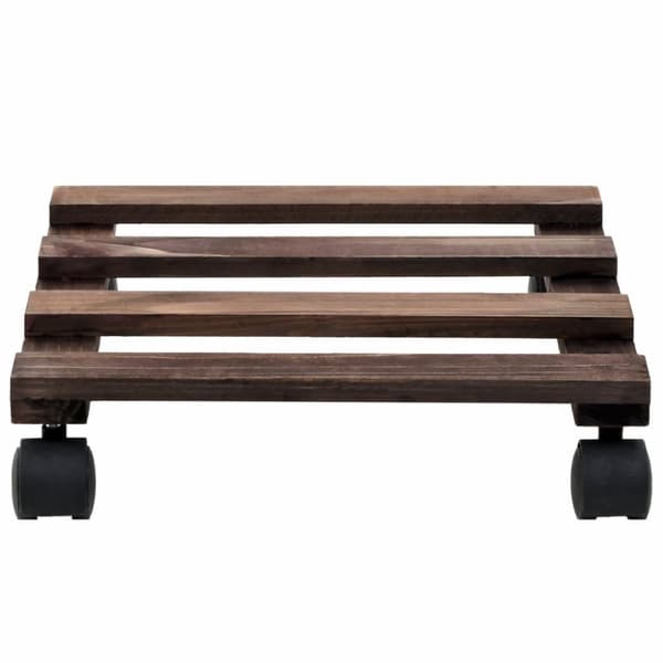 vidaXL Plantetraller 4 stk sedertre 25x25 cm