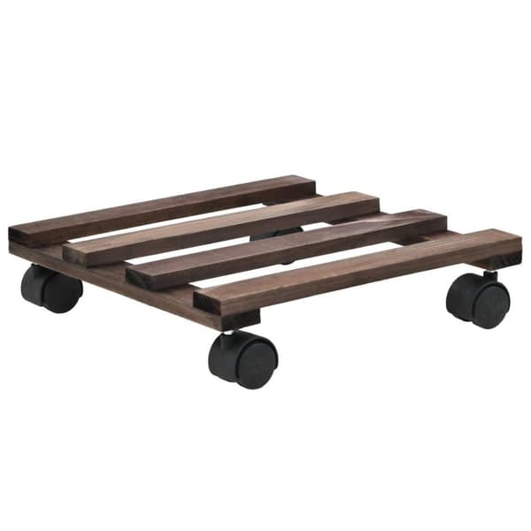 vidaXL Plantetraller 4 stk sedertre 25x25 cm