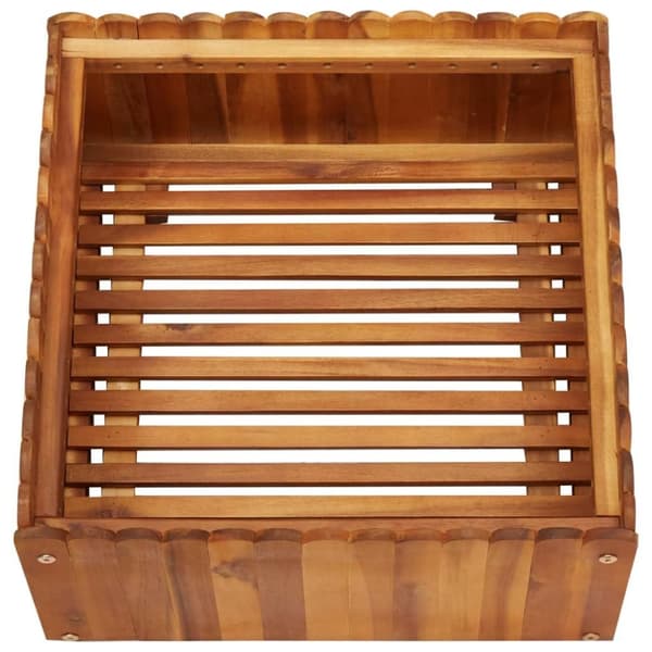 vidaXL Høybed 50x50x25 cm heltre akasie
