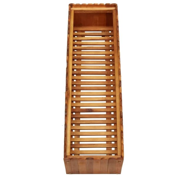 vidaXL Høybed 100x30x25 cm heltre akasie