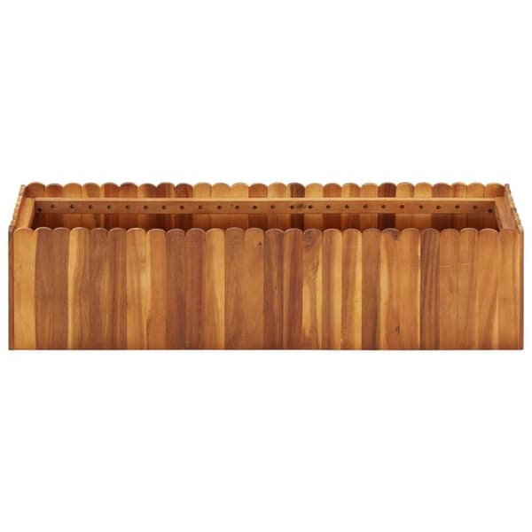 vidaXL Høybed 100x30x25 cm heltre akasie