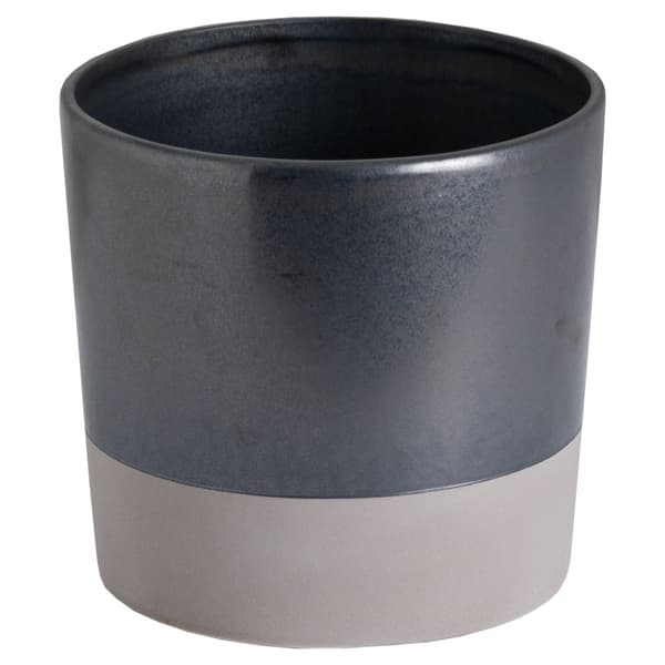 Hill Interiors Metallisk keramisk plantekasse