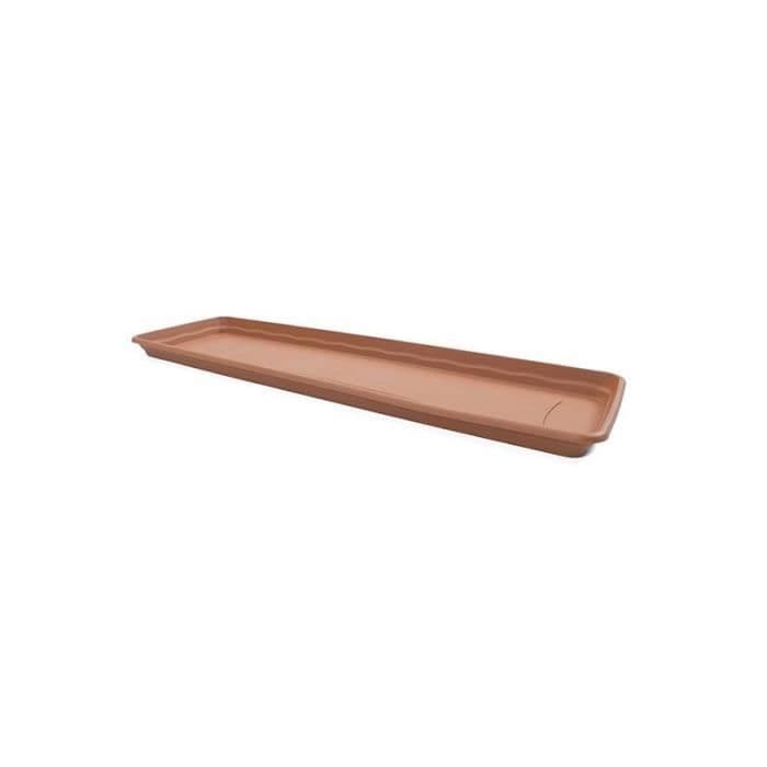 PLASTIKEN rektangulær bakke Ø 77 X 23 cm - Terracotta