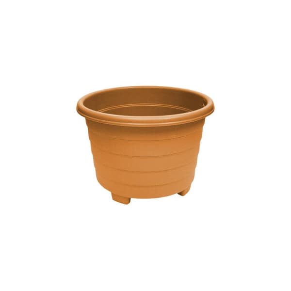 Grosvenor Rund plantekrukke Brown 39cm