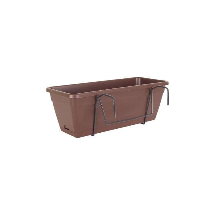 ARTEVASI Venezia Planter Kit vesivarannolla - 10 L - 49 x 19,5 x 16,6 cm - pronssi