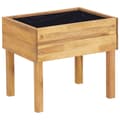 Pikkukuva 2 / 7: vidaXL Korotettu kukkalaatikko 50x40x45 cm täysi akaasiapuu