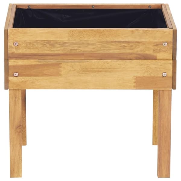 vidaXL Hevet plantekasse 50x40x45 cm heltre akasie