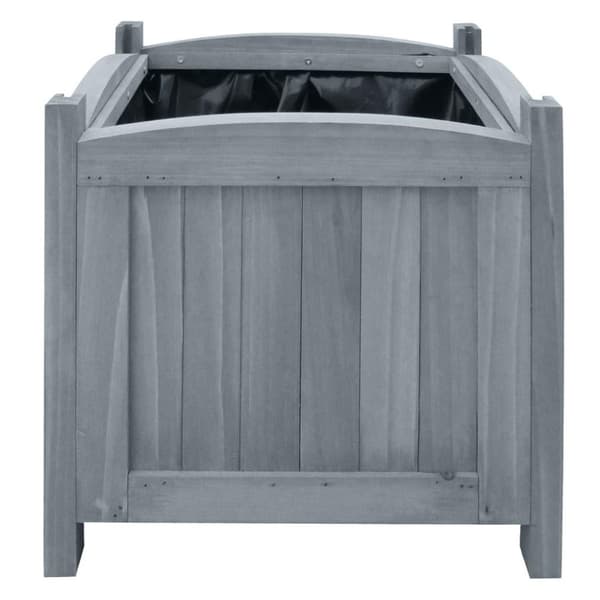 vidaXL Høybed 2 stk 30x30x30 cm heltre gran