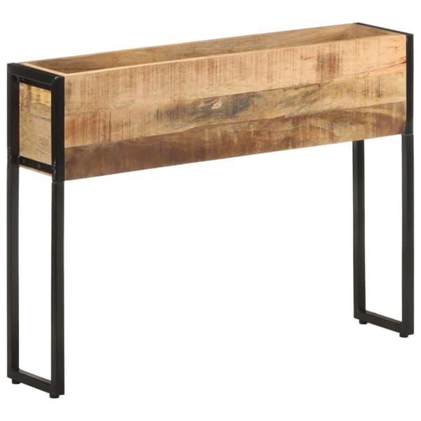 vidaXL Odlingslåda 90x20x68 cm grovt mangoträ
