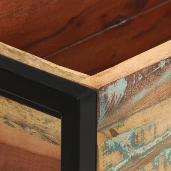 vidaXL Plantekasse 90x20x68 cm gjenvunnet heltre
