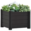 Miniatyrbilde 6 av 7: vidaXL Høybed PP antrasitt 43x43x35 cm
