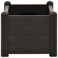 Miniatyrbilde 4 av 8: vidaXL Høybed PP antrasitt 100x43x35 cm