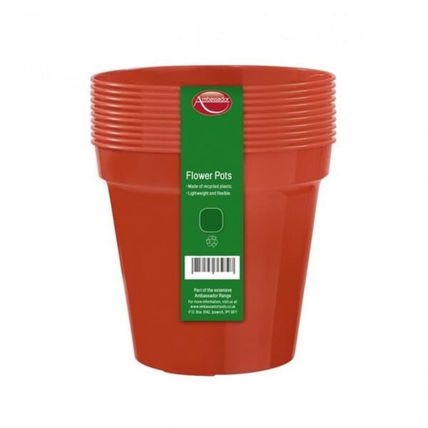 Ambassador Plant Pot (Pack of 10) Terracotta Orange 3in