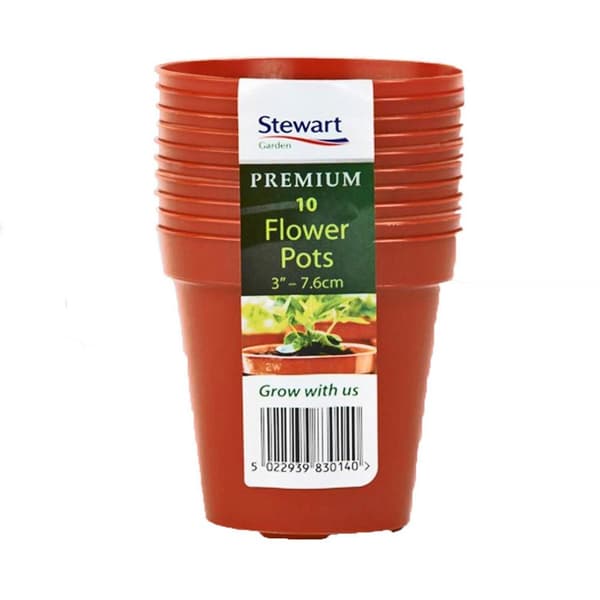 Stewart Växtkruka (förpackning med 10) Terracotta One Size